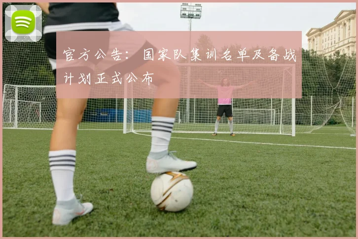 官方公告：国家队集训名单及备战计划正式公布