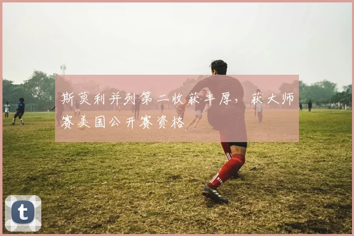 斯莫利并列第二收获丰厚，获大师赛美国公开赛资格